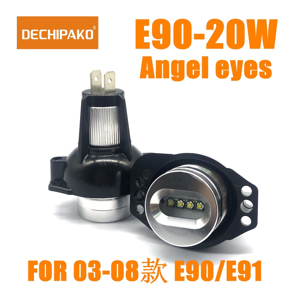 [Paco] LED E90 20W BMW angel eyes หลอดไฟเดินทางกลางวัน angel eyes 03-08 รูปแบบ 3 Series 320i 325i an