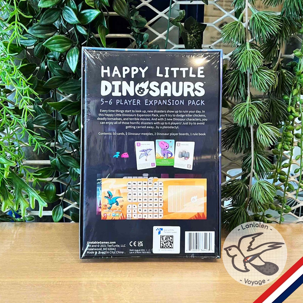 [ของแท้][สินค้าขายดี] Happy Little Dinosaurs/ 5-6 Players Exp/Peril of Puberty/Dating Disasters/Hazards Ahead - รูปที่ 4