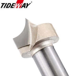 เครื่องมือแกะสลักคาร์ไบด์ Cnc Router Bit 1/2 Shank สําหรับงานไม้