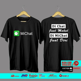 เสื้อยืด ลาย MICHATT (CHAT Sell Expensive At MICHATT Sell Yourself)