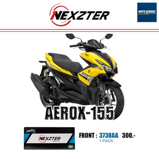 ผ้าเบรก Nexzter สำหรับมอเตอร์ไซค์ รุ่น Yamaha AEROX 155 ผ้าเบรกหน้า 3738AA