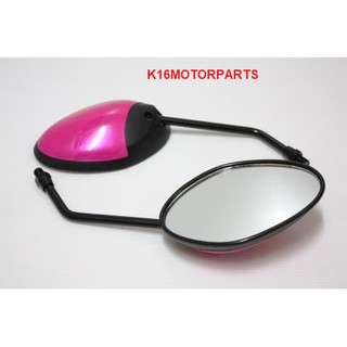 กระจก มองข้าง กระจกมองหลังรุ่น FINO-FI ปี 2013-2014 ขาดำ สีช…