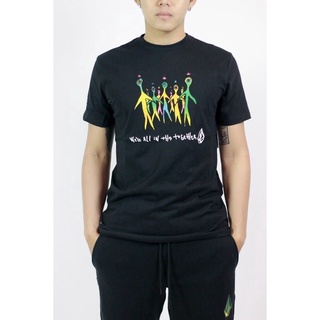 VOLCOM เสื้อยืด แขนสั้น VAF341904 APAC IN THIS SS TEE HO19-BLK N ผ้าฝ้ายแท้