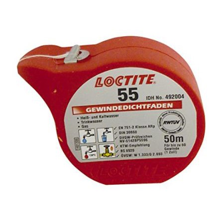 Loctite 55 เทปพันเกลียว ท่อเหล็ก