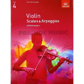 Violin Scales &amp; Arpeggios, ABRSM Grade 4 (9781848493414)