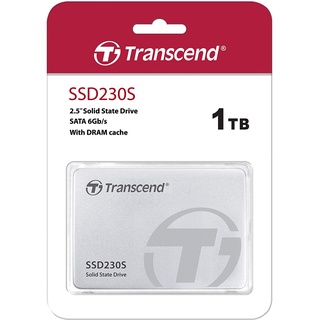 Transcend SSD230S 2.5" 1TB SATA III 6Gb/s SSD เอสเอสดี ฮาร์ดดิสก์ภายใน (TS1TSSD230S)