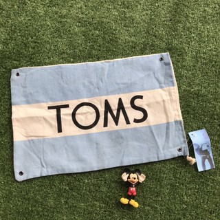 Toms กระเป๋าหูรูดกันฝุ่น ใส่รองเท้า แบรนด์แท้