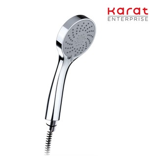 Karat Faucet ฝักบัวสายอ่อนปรับน้ำ 3 ระดับ ขนาด Ø 9.2 ซม. พร้อมสายสแตนเลส 304 รุ่น KS-07-213-50