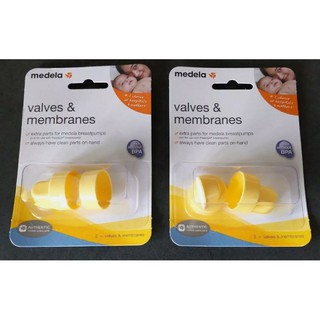 Medela Valves and Membranes Breast Pump Parts ใหม่ 1คู่