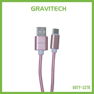 [Gravitechthai]Kucipa Gold Fast Type-C Cable 3 Meters 3.5A max - Pink