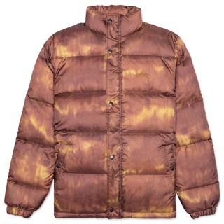 SLUM LTD - STUSSY AURORA PUFFER JACKET Brown