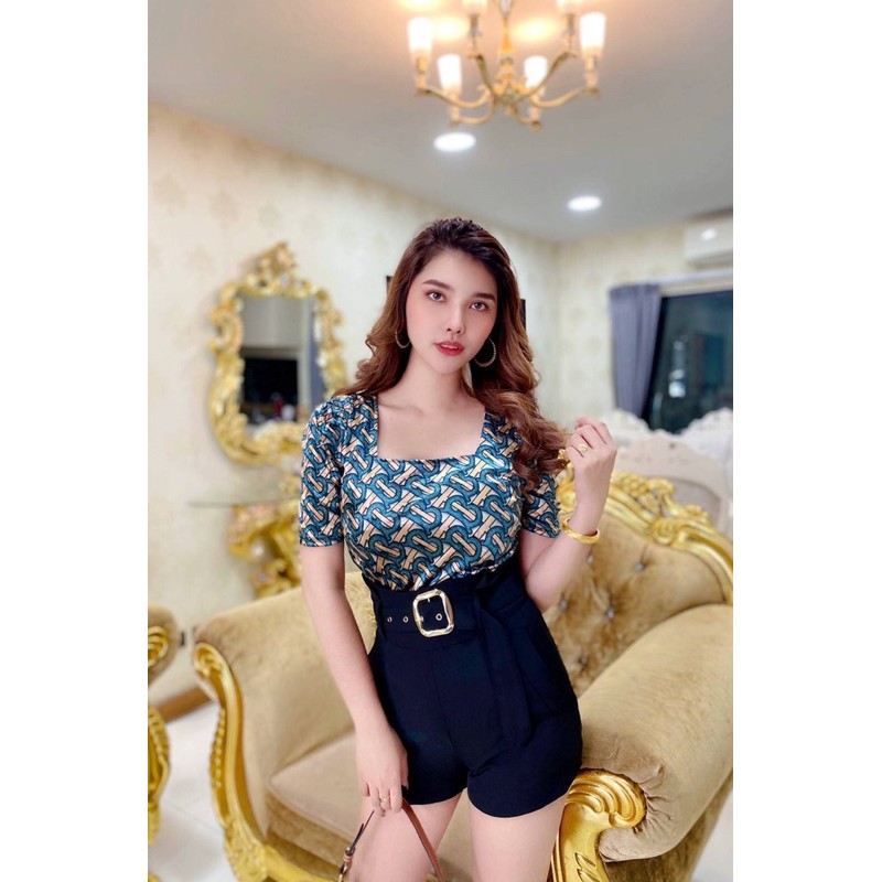 เสื้อกำมะหยี่ ลายBurberry