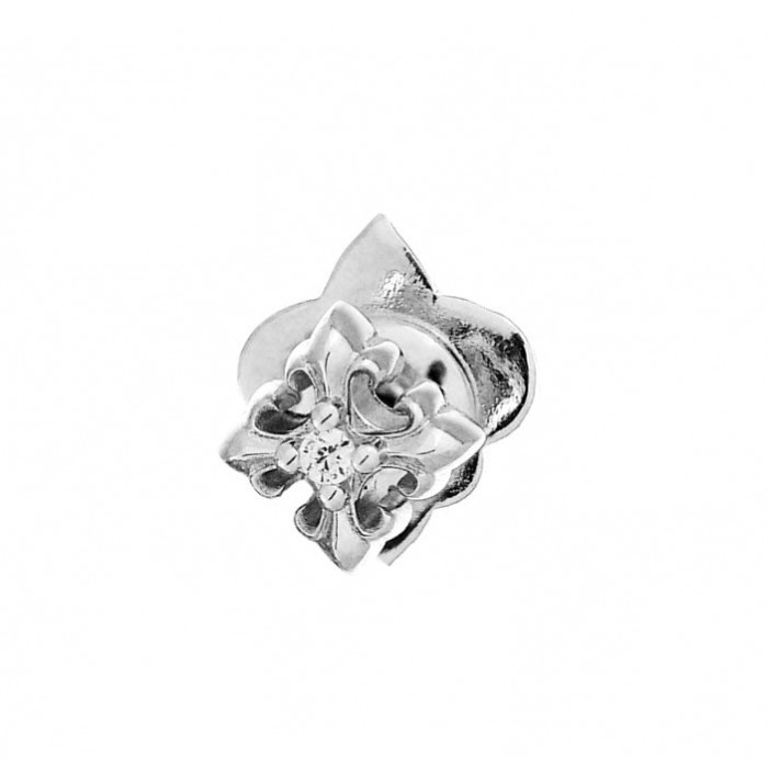 AKE AKE Little Motif Holy Star Earring - Rituals Cross ต่างหูก้านเงินแท้925 จำหน่ายต่อชิ้น/ข้าง