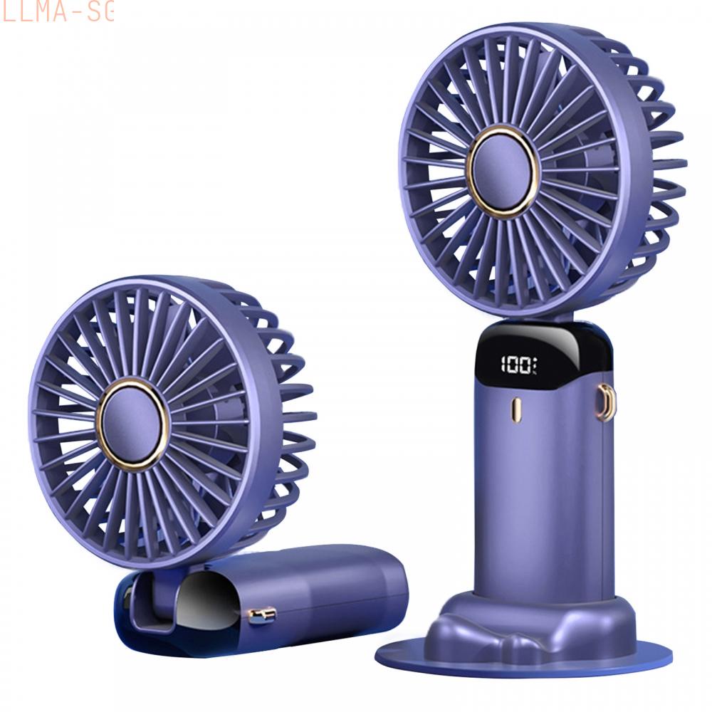 Handheld Fan Mini Portable USB Rechargeable Colorful Small Pocket 5 ...