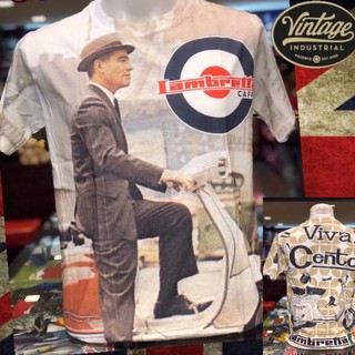 ส่งฟรี!!!เสื้อยืด พิมพ์ลายแนววินเทจ by pop vintage