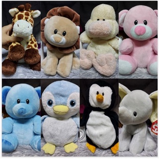 BY 01 - ตุ๊กตาสัตว์ ty - baby เนื้อมาช ขนาด 6,8 นิ้ว (ตุ๊กตา สัตว์ สะสม แต่งบ้าน แม่ เด็ก)