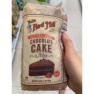 แป้ง ช็อกโกแลตเค้ก มิกซ์ ไม่มีกลูเตน กลูเตนฟรี Bobs Red Mill Gluten Free Chocolate Cake Mix 453 กรัม บ๊อบ Bob