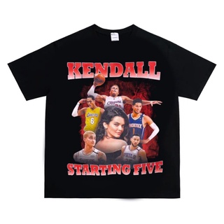 [100% Cotton] เสื้อยืดแขนสั้น ผ้าฝ้าย พิมพ์ลาย JAS porch kendou burst limited Jenna bookkuzma American basketball สําหรั