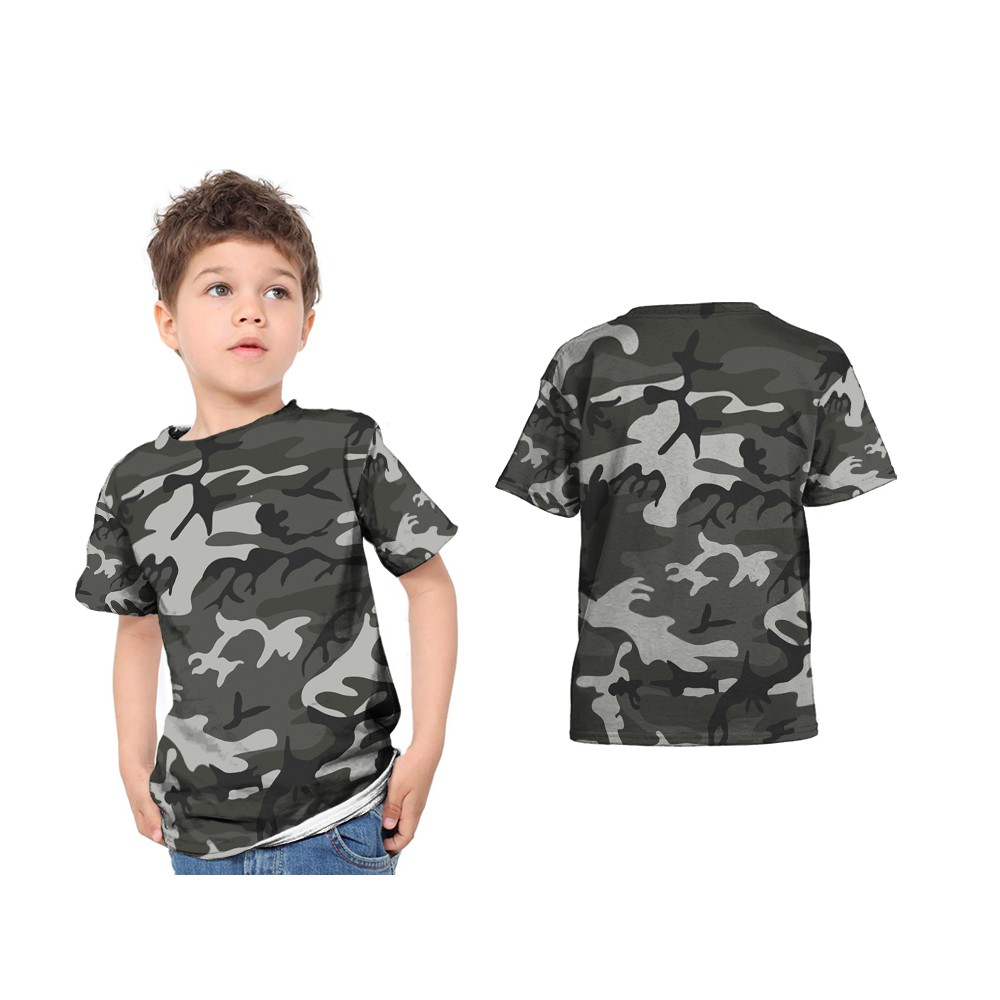 [Riashop] เสื้อยืด ARMY CAMOUFLAGE | เสื้อยืด ARMY CAMOUFLAGE สําหรับเด็ก