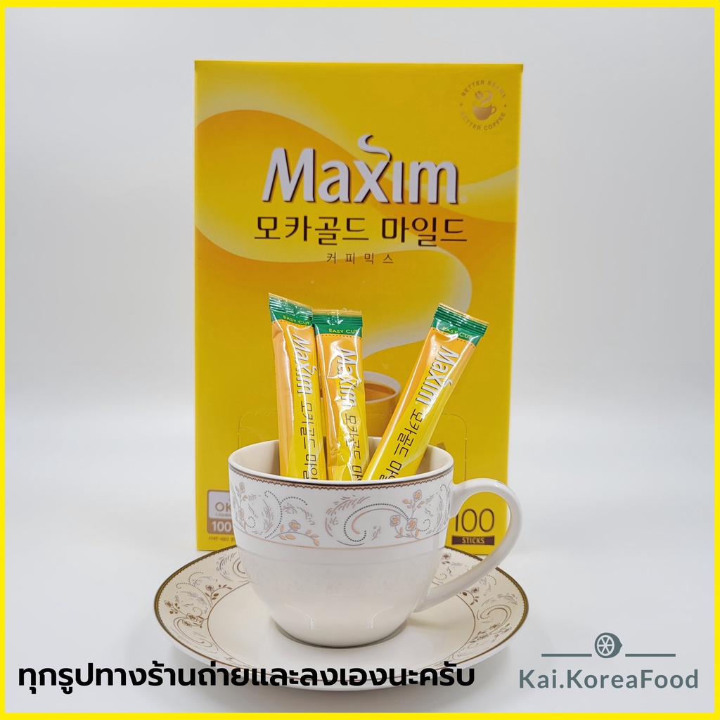 ☕Maxim กาแฟซองเกาหลี MAXIM COFFEE แบ่งขาย กาแฟ maxim เกาหลี 3in1 แบบซอง 맥심