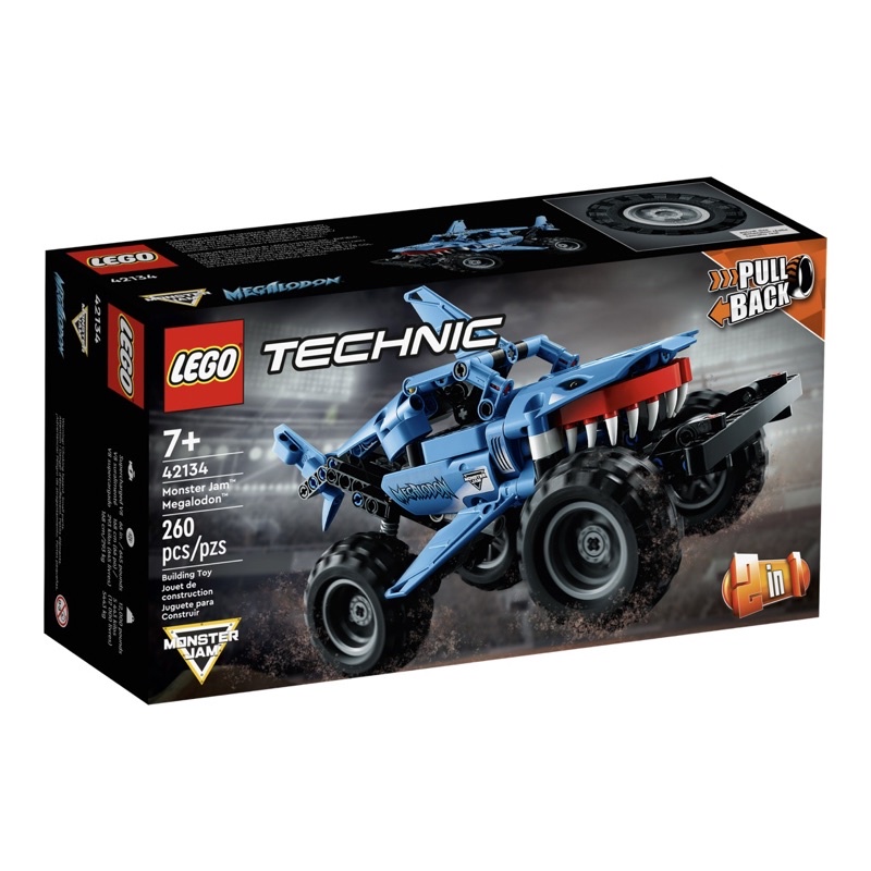 [แท้พร้อมส่ง] Lego Technic Monster Jam Megalodon ( lego 42134 )