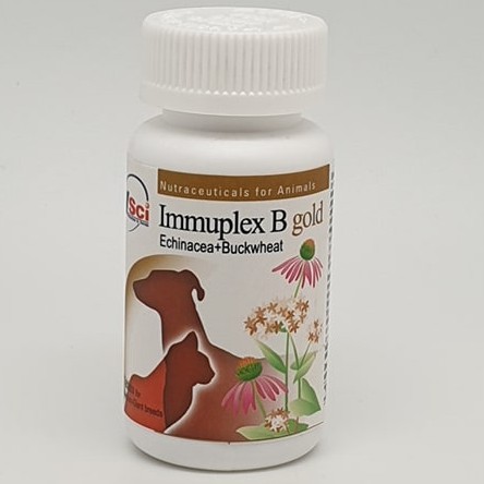 Immuplex B gold ( 60 เม็ด) วิตามินเสริมภูมิต้านทาน สุนัข-แมว