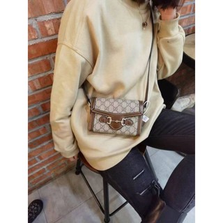 GG pattern crossbody bag