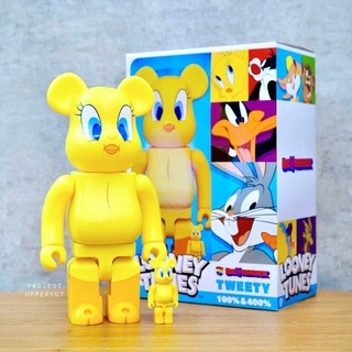 BE@RBRICK 400%+100% LOONEY TUNES : Tweety [New]