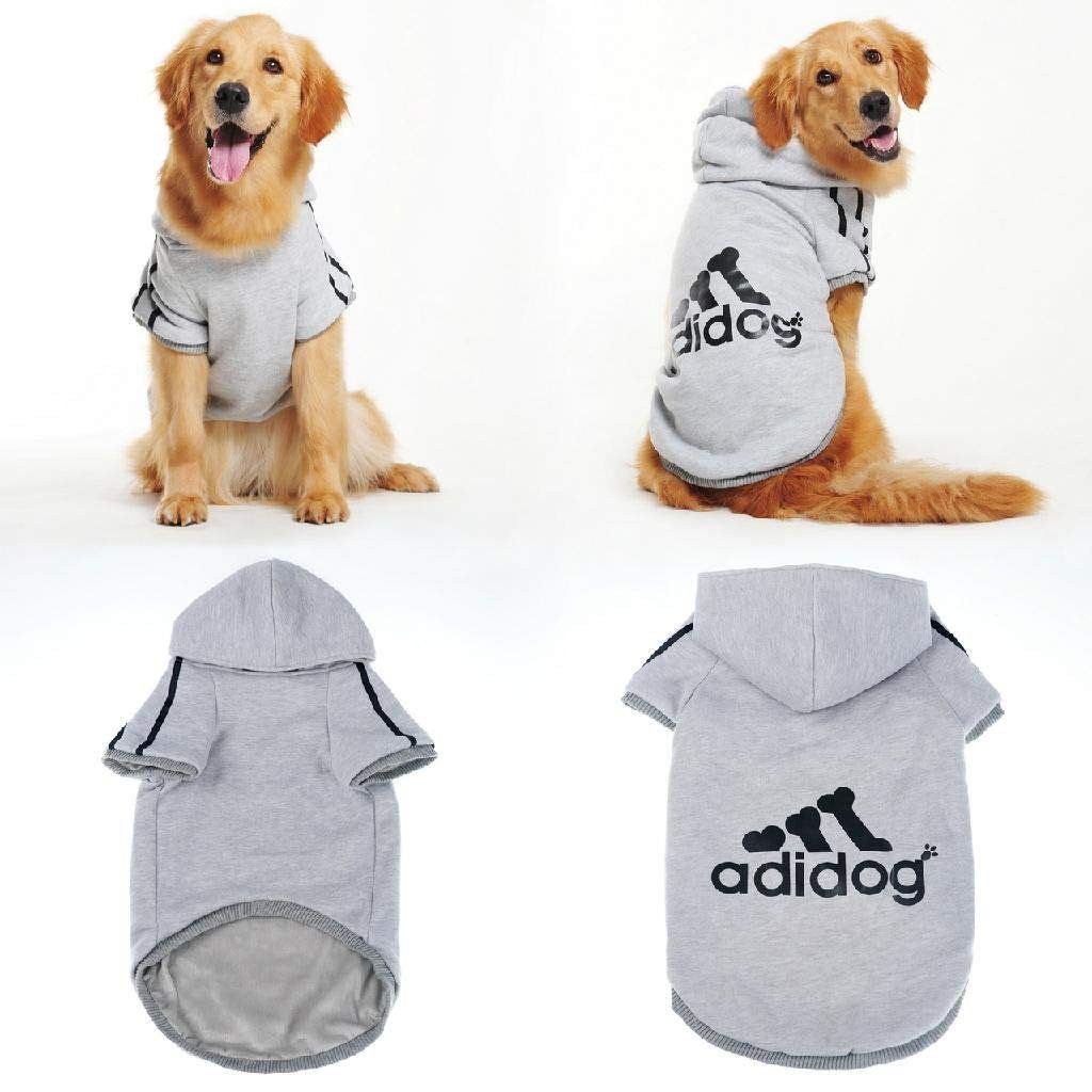 เสื้อฮู้ดสำหรับน้องหมา Adidas