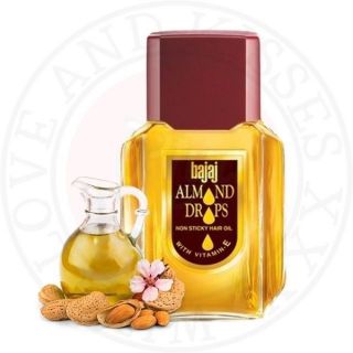Bajaj almond drops น้ำมันอัลมอนด์ น้ำมันบำรุงเส้นผม 19 มล./45 มล