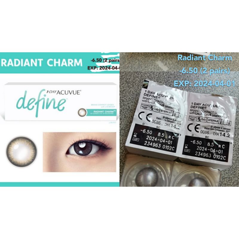 1-Day Acuvue Define Contact Lenses