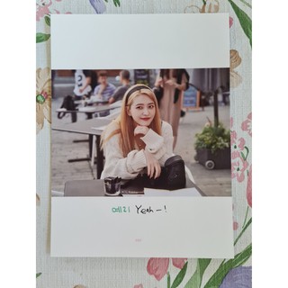 [แท้/แบ่งขาย/4 หน้า 100] หน้าโฟโต้บุ๊ค เยริ Yeri Red Velvet Selfie Book Photo Book