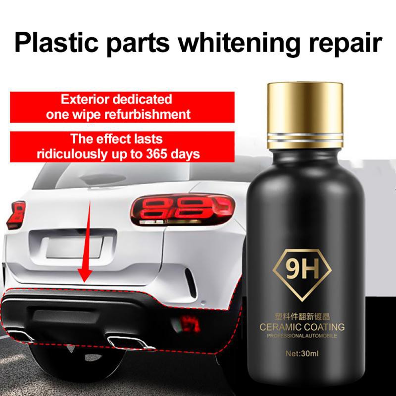 Refurbishment repair agent coating for auto plastic parts door panel