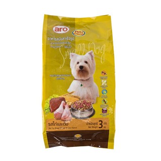 🔥*พร้อมส่ง*🔥 เพ็ทส์เฟรนด์ อาหารสุนัขชนิดแห้ง แบบเม็ด สำหรับสุนัขเล็ก รสไก่และตับ 3 กก. Petz Friend Small Breed Dog Food