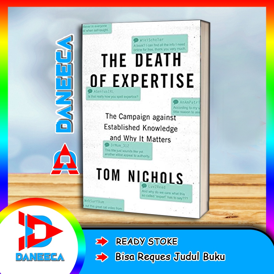 หนังสือ The Death of Expertise Book By Tom Nichols daneeca.bookstore