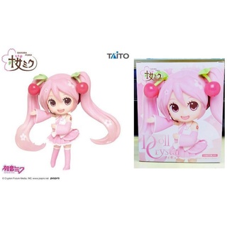 มิกุ ซากุระ Taito Doll Crystal Hatsune Miku Sakura