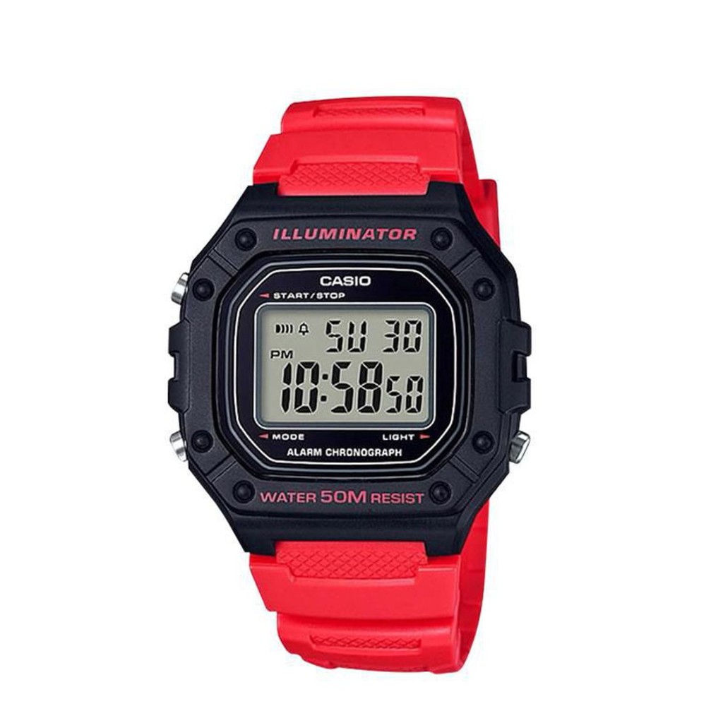 CASIO นาฬิกาข้อมือ รุ่น W-218HC, W-218H