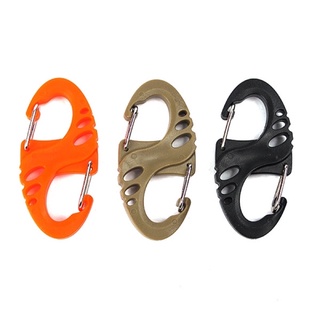 Carabiner พลาสติกรูปตัว S 1 ชิ้น