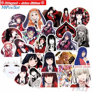 ❉ Kakegurui - Series 02 Anime สติ๊กเกอร์ ❉ 50Pcs/Set Jabami Yumeko DIY Fashion Doodle Decals สติ๊กเกอร์