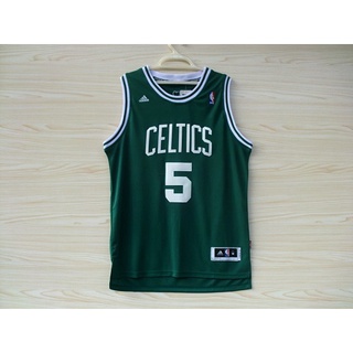 Boston Celtics ปี 2007 ใหม่ สําหรับผู้ชาย #เสื้อกีฬาบาสเก็ตบอล ปักลาย 5 Kevin Garnett Rev 30 สีเขียว