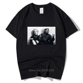 [S-5XL] เสื้อยืดลําลอง ผ้าฝ้าย แขนสั้น คอกลม พิมพ์ลาย Legends Tupac 2Pac Marilyn Monroe แฟชั่นฤดูร้อน สไตล์ฮิปฮอป สําหรั