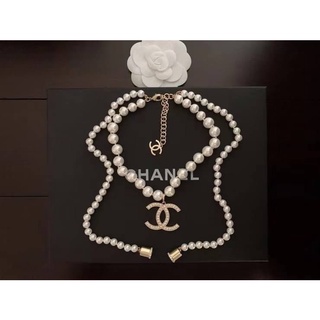 สร้อยคอ ชาแนล NECKLACE  สินค้า พร้อมส่ง งานสวยมากก ราคา1750-. ถ่ายสดจากสินค้าจริง100%