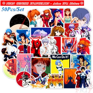 ❉ NEON GENESIS EVANGELION - Series 0 Anime EVA Ayanami Rei สติ๊กเกอร์ ❉ 50Pcs/Set Waterproof DIY Fashion Decals Doodle สติ๊กเกอร์