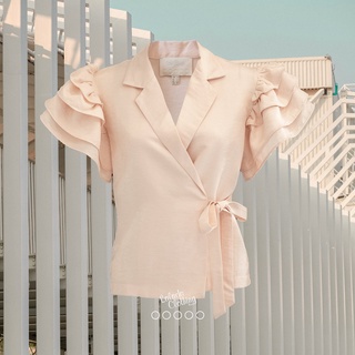 Butterly Shoulders เสื้อผูกเอวตามสัดส่วน