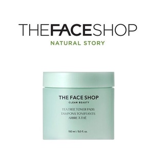 [THE FACE SHOP] Tea Tree Toner Pads 150ml (70 Sheet)   แผ่นโทนเนอร์ทีทรี สินค้าเกาหลีแท้ๆส่งตรงจากเกาหลี