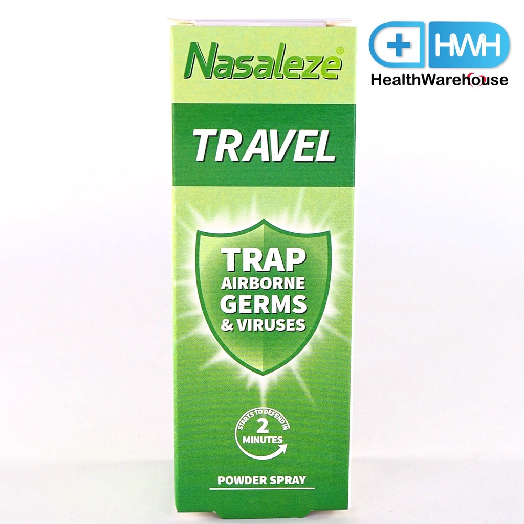 Nasaleze TRAVEL 800 mg ( Exp. 5/2025 ) [ลดมากกว่า 50%] นาซัลลีซ ทราเวล สเปรย์พ่นจมูกชนิดผง