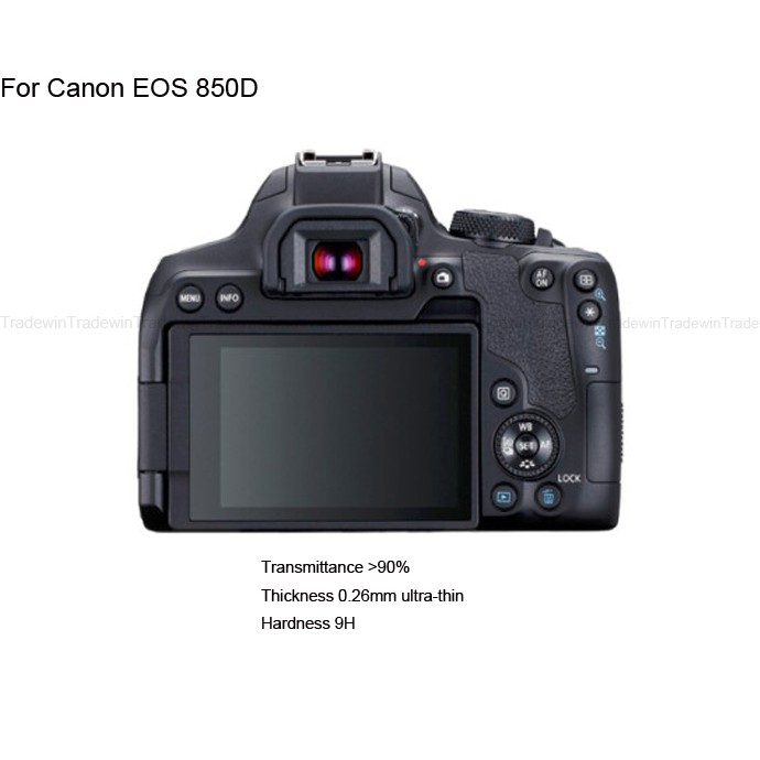 ฟิล์มกระจกนิรภัยกันรอยหน้าจอ สำหรับ Canon EOS 850D 800D 750D 760D 700D 650D 600D 550D 500D 450D สำหรับ Canon EOS 850D 800D 750D 760D 700D 650D 600D 550D 500D 450D