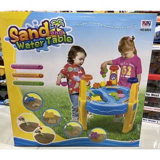 🌈ของเล่น ชุดเล่นน้ำเล่นทราย sand table set ชุดตักทรายใหญ่ ตักทรายจั้มโบ้ GB8801B ตัดทราย23ชิ้น