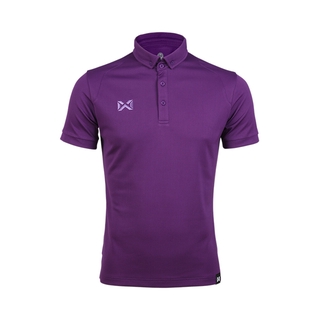 เสื้อโปโล WARRIX สีม่วง รุ่น Bubble WA-3324-VV