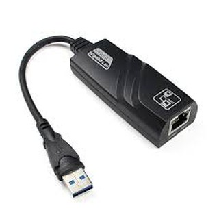 USB 3.0 To Gigabit Ethernet RJ45 LAN (10/100/1000) Mbps Network Adapter For PC